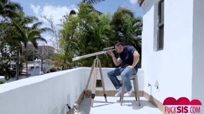 In Scoping Out My Stepsis - Demi Cool And Demi Sutra - voyeurhit.com