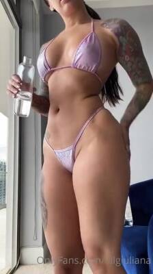 Giuliana Cabrazia Nude Oiled Up Teasing Video Leaked - hclips.com