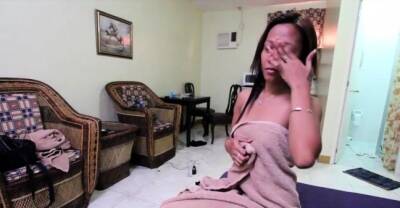 Wang riding amazes sex appeal maid Leena - nvdvid.com - Thailand