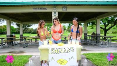 Stud pummeling the lemonade babes sweet teen pussies - nvdvid.com