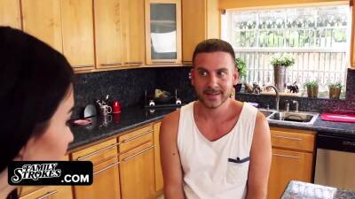 Anya Olsen - Anya Olsen In Fucked In The Kitchen By Stepbro - upornia.com