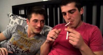 Jock addicted homo dudes play some kinky games and smoke - drtuber.com