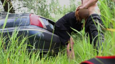 A Shapely Beauty Tries Anal For The First Time In Nature. Ass Creampie - upornia.com