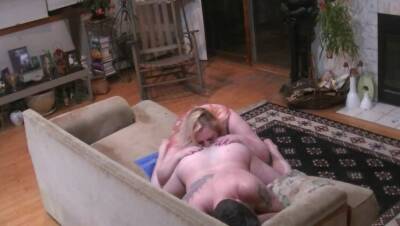 Slamming my fuck slut hubbys ass hard pegging him until he cums on his face - veryfreeporn.com