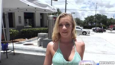 Bailey Brooke - Cute Student Sucks Cock in Public - porntry.com