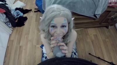 Nova - Tiny Elf Filled By Nova The Breeder....huge Creampie!!!! - hclips.com