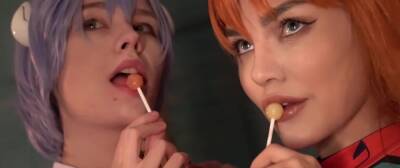 Kalinka Evangelion Rei – Asuka Photoshoot Backstage - hclips.com