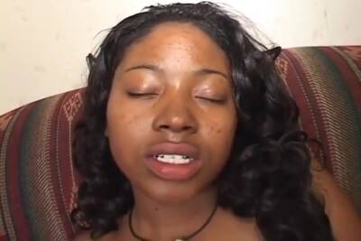 Black Girl Rubs Her Pussy For The Camera Then Gets Fucked - upornia.com - Usa