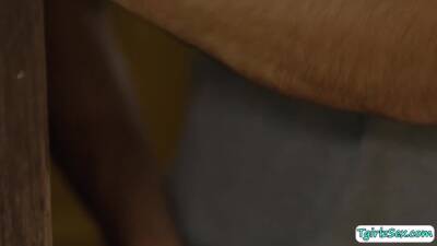 Busty ts Jexxxica Blake deepthroats bigcock and barebacked - fetishpapa.com