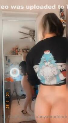 Anya Braddock Thong Try-on - hclips.com