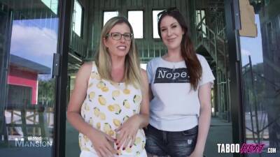 Brings Along To Update On Mansion With Aimee Cambridge And Cory Chase - upornia.com