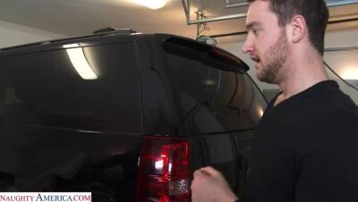 Craves A Creampie From A Young Buck When She Catches Him Taking Photos Of Her - MrsCreampie - xxxfiles.com