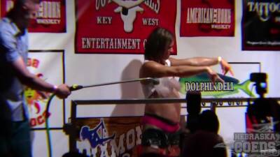 Beautiful Street Flashers Fantasy Fest 2018 And Wet T Contest At Cowbo - upornia.com