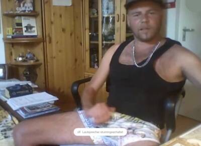 Patrick Hoffmann shows ID and cums - fetishpapa.com