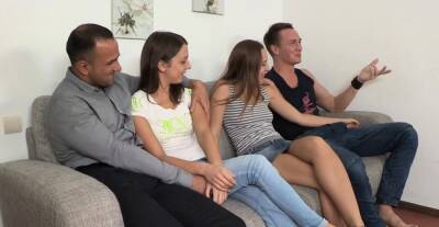 2 sexy doxies get gratified by knobs of their partners - icpvid.com