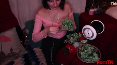 Aftynrose Asmr - Making A Mistletoe And Kissing Underneath It - hclips.com