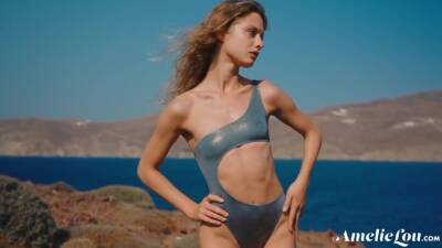 Amelie Lou - On The Rocks - upornia.com
