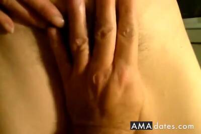 Caressing my girl's bush - fetishpapa.com