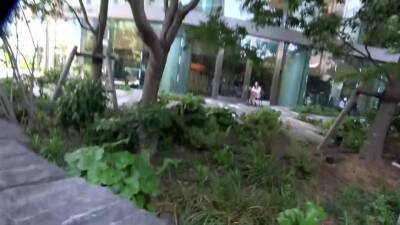 IN FRONT OF MY HUSBAND'S COMPANY ... LOOSE ATMOSPHERE - upornia.com - Japan