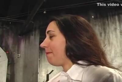 Juggy Blond Fem Dom Female Parent Sticks Clothespins On Fat - upornia.com - Usa