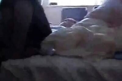 British Milf fucked on the bed by boyfriend husband watches - drtuber.com - Britain