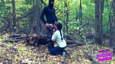 Dirtbike Slut Worships My Cock In The Woods! - hclips.com