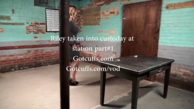 female handcuffed arrested detained - nvdvid.com