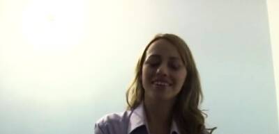 Salacious brunette maiden flirts with a fucker - nvdvid.com