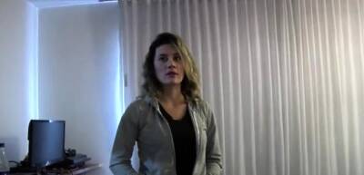 Salacious brunette maiden flirts with a fucker - nvdvid.com