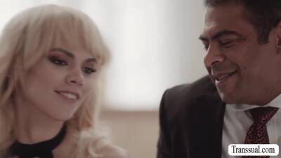 Hot TS stepteen barebacked by stepdaddy - fetishpapa.com