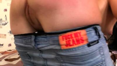 Blonde Skinny Jeans Slut Rammed Hard - nvdvid.com