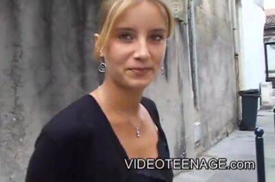 Blonde Teen First Casting 6 Min - upornia.com