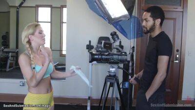 Black Camera Man Torments Busty Milf - upornia.com