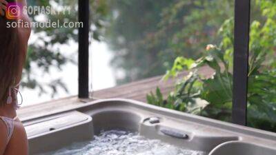 Playing In The Jacuzzi For A While - upornia.com