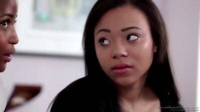 Lesbian Beauties - All Black Part 1 - hclips.com