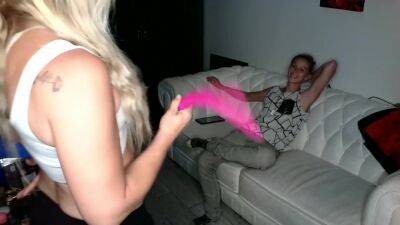 Full Of Surprises: Surprise Dildo Fuck - hclips.com