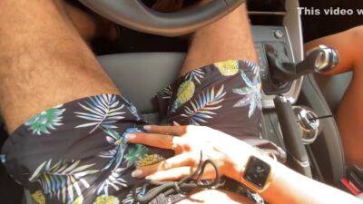 Pov - I Gave Him A Blowjob While He Was Driving - Sofiadavid - upornia.com - Greece