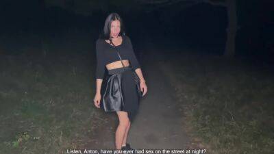 Hungry Kitty In It Is So Late, Let Me Walk You Home - hclips.com