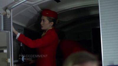 Elena Koshka - Elena Koshka In Dorcel Airlines Indecent Flight Attendants - upornia.com
