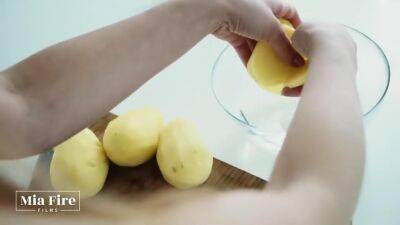 He Spied On Me And Then Fucked Hard In The Kitchen - Mia Fire - upornia.com