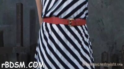 Tough Girl Is Gagged Up And Caned Zealously - upornia.com