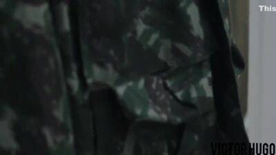 Red-haired Army Woman Has Sex With Fired Soldier - hclips.com