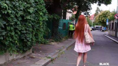 Hot Readhead Takes Dp By 3 Huge Ebony Shafts! With Gia Tvoricceli - upornia.com