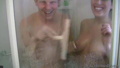 Hot Babe Blowjob And Fucking While Shower - upornia.com