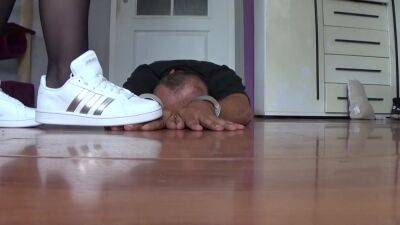 Trampling On Fingers With Adidas Shoes - hclips.com