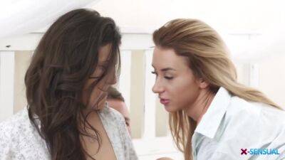 Katrin Tequila In Love Triangle In Bed - upornia.com