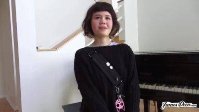 Free Premium Video Brunette Hipster Yhivi Gets On Her Knees To Be Throat Fucked - upornia.com