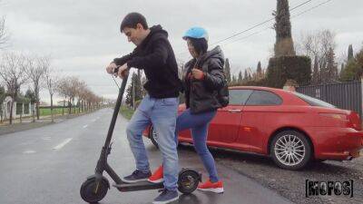 Sexy Scooter With Megan Fiore - hclips.com