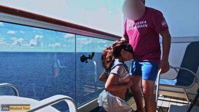 Sexy Teen Fucked In Public On A Cruise Balcony! - hclips.com