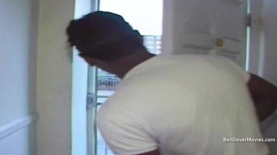 Omar Ben Dover and friends ass fuck a tiny petite amateur - hclips.com